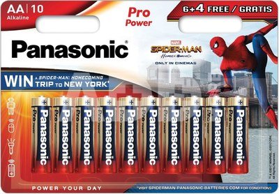 Panasonic Pro Power battery LR6PPG/10B (6+4pcs)