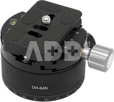 Caruba Panoramakop Kliksysteem   quick release bovenzijde (DH 64N)