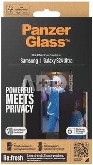 PanzerGlass Privacy Screen Protector Samsung Galaxy S 2024 Ultra | Ultra-Wide Fit wA | PanzerGlass