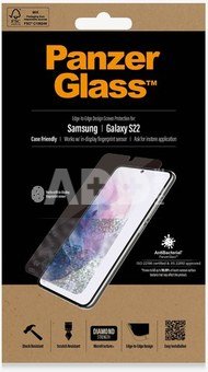 PanzerGlass Samsung, Galaxy S22, Tempered glass, Transparent, Screen Protector
