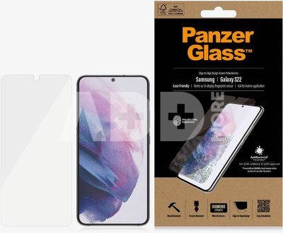 PanzerGlass Samsung, Galaxy S22, Tempered glass, Transparent, Screen Protector