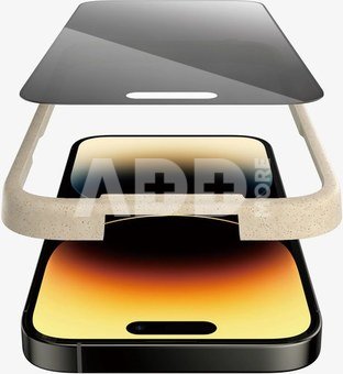 PanzerGlass Screen protector, Apple, iPhone 14 Pro, Glass, Black, Privacy