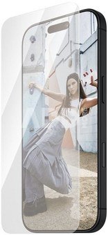 PanzerGlass Screen protector | Apple | iPhone 16 Plus | Glass | Transparent | Ultra-Wide Fit