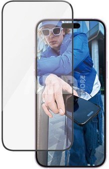 PanzerGlass Screen protector | Apple | iPhone 16 Plus/iPhone 15 Plus | Glass | Transparent | Ultra-Wide Fit