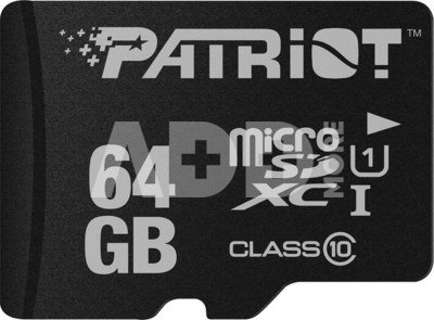 Patriot Karta MicroSDXC 64GB LX Series