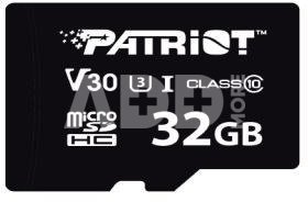 Patriot MicroSDHC card 32GB VX V30 C10 UHS-I U3
