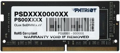 Patriot Notebook memory DDR4 Signature 8GB/2666 CL19