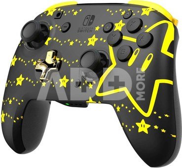 PDP wireless controller Rematch Glow Nintendo Switch, super star