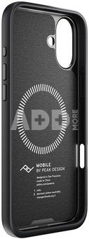 Peak Design case Apple iPhone 16 Plus Mobile Everyday Fabric Case, charcoal