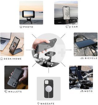 Peak Design case Apple iPhone 16 Plus Mobile Everyday Fabric Case, charcoal