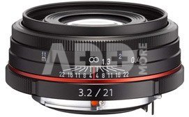 Pentax 21mm F/3.2 AL HD DA Limited (sidabrinis)