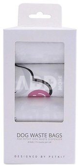 PETKIT Dog Waste Dispenser Set 1 Dispenser with 1 Refill Roll, Environmentally conscious, Easy to Use., Bags: 30x22 cm, Dispenser: 14/8.2 cm x 3.8 cm