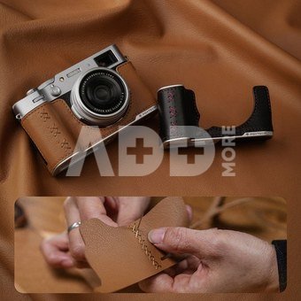 PGYTECH Leather Camera Case (For FUJIFILM X S20 Clay Brown)