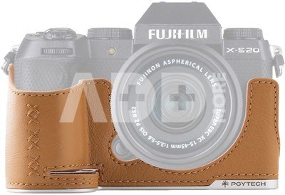 PGYTECH Leather Camera Case (For FUJIFILM X S20 Clay Brown)