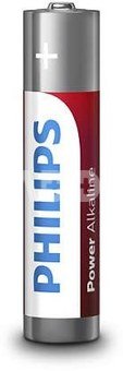Philips Baterries Power Alkaline AAA 4pcs blister