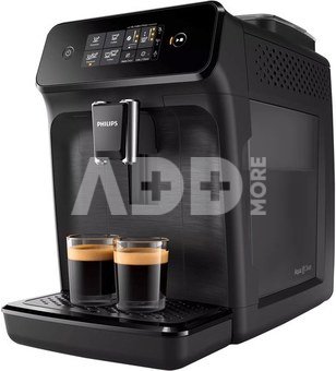 Philips | Coffee maker Series 1200 | EP1200/00 | Pump pressure 15 bar | Automatic | 1500 W | Black