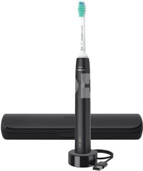 Philips Electric Toothbrush HX3673/14 Sonicare 3100 Sonic Rechargeable For adults Number of brush heads included 1 Black Number of teeth brushing modes 1 Sonic technology