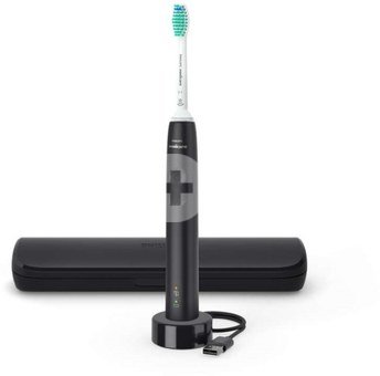 Philips Electric Toothbrush HX3673/14 Sonicare 3100 Sonic Rechargeable For adults Number of brush heads included 1 Black Number of teeth brushing modes 1 Sonic technology