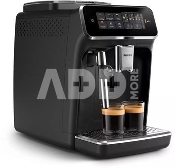 Philips | Espresso Coffee Maker | EP3321/40 | Pump pressure 15 bar | Built-in milk frother | Fully Automatic | 1500 W | Black