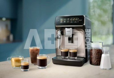Philips | Espresso Coffee Maker | EP3321/40 | Pump pressure 15 bar | Built-in milk frother | Fully Automatic | 1500 W | Black