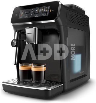 Philips | Espresso Coffee Maker | EP3321/40 | Pump pressure 15 bar | Built-in milk frother | Fully Automatic | 1500 W | Black