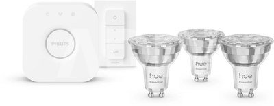 Philips Hue E WCA 345 GU10 3kit SW EU | GU10 | 4.7 W | 16 million colors, White and colored light
