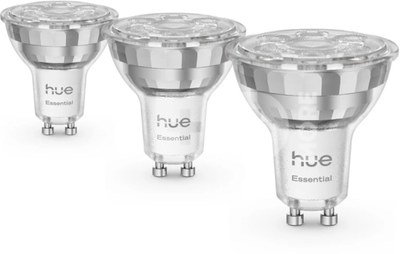 Philips Hue E WCA 345 GU10 3P EU | E27 | 8 W | 16 million colors, White and colored light