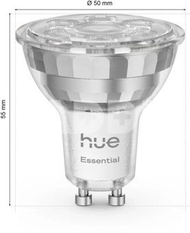 Philips Hue E WCA 345 GU10 3P EU | E27 | 8 W | 16 million colors, White and colored light