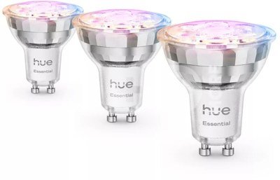Philips Hue E WCA 345 GU10 3P EU | E27 | 8 W | 16 million colors, White and colored light