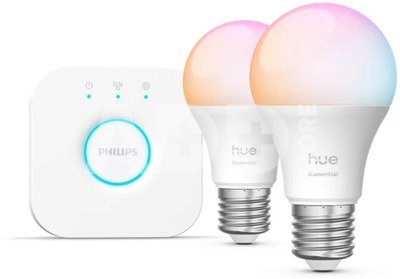 Philips Hue E WCA 806 A60 E27 2kit EU | E27 | 8 W | 16 million colours, White and colour light