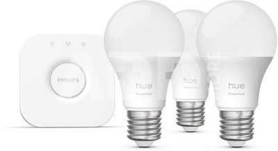 Philips Hue E WCA 806 A60 E27 3kit EU | E27 | 8 W | 16 million colours, White and colour light