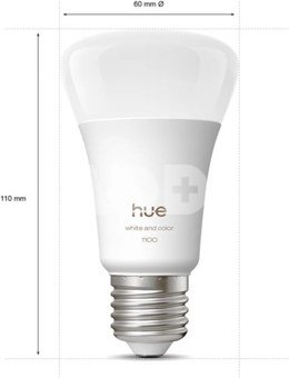 Philips Hue Starter set: 3 smart E27 bulbs, dimmer switch, Hue Bridge Pro | E27 | White and colored light