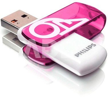 Philips USB 2.0 64GB Vivid Edition Purple