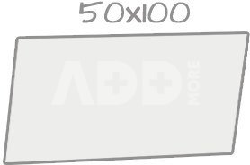 Photo canvas 50x100 cm