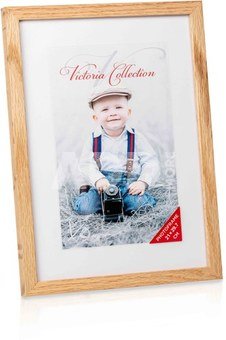 Photo frame Oak 21x29.7cm matte glass