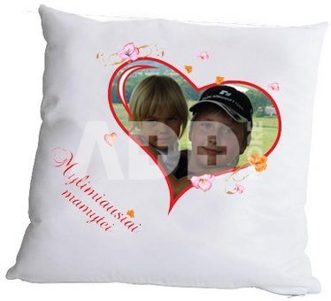 Pillow, white (35 x 35cm., white)