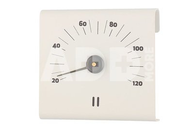 Pirties termometras aliuminis baltos spalvos Rento 601188