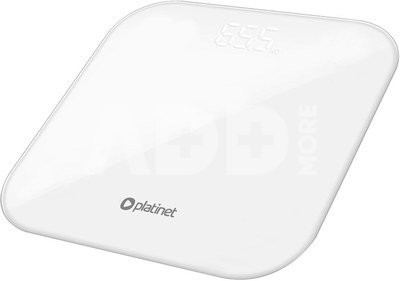 Platinet bathroom scale PBSW, white