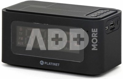 Platinet Bluetooth speaker + alam clock 5W PMGC5B