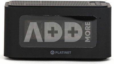 Platinet Bluetooth speaker + alam clock 5W PMGC5B