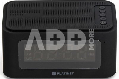 Platinet Bluetooth speaker + alam clock 5W PMGC5B