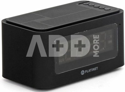 Platinet Bluetooth speaker + alam clock 5W PMGC5B