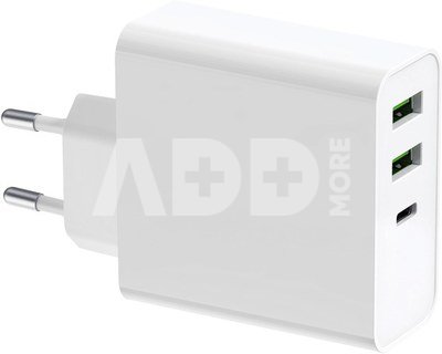 Platinet charger USB/USB-C 65W (PLCUPD65W)
