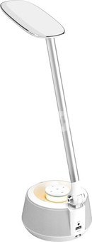 Platinet desk lamp with speaker & USB charger PDLU9A 18W (44123)