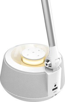 Platinet desk lamp with speaker & USB charger PDLU9A 18W (44123)