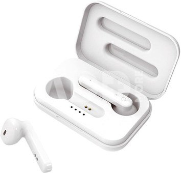 Platinet earphones Sport + charging station PM1040 Aura, white