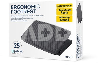 Platinet ergonomic footrest PFR7012