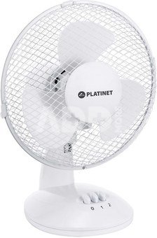 Platinet fan 9", white (44743)