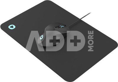 Platinet mouse PMOM010 + mousepad, black (45571)