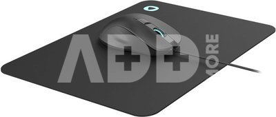 Platinet mouse PMOM010 + mousepad, black (45571)